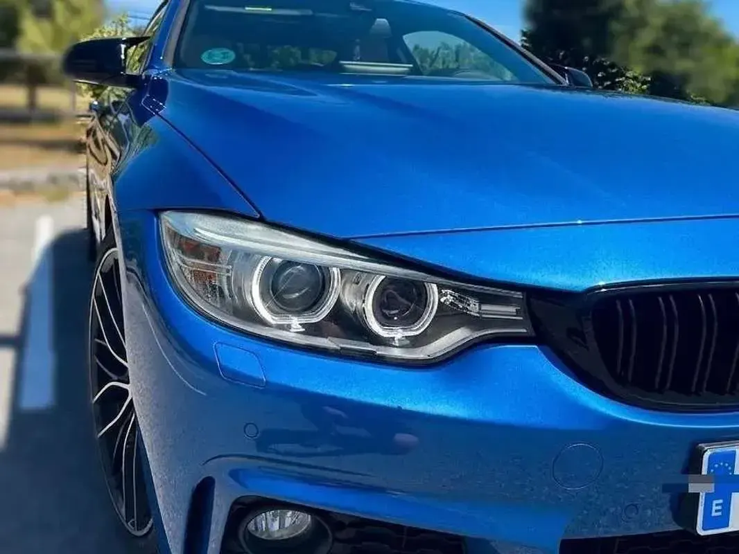 Usado BMW 418 150 CV (110 kW) 2016 Azul Coupe