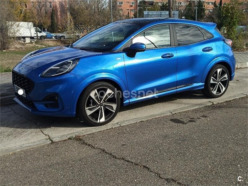 Azul Usado 2020 Ford Puma ST-Line X SUV | 17.700 € (Precio justo) - Imagen 1/4