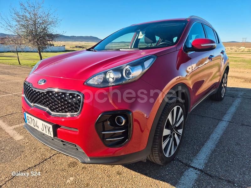 Rojo Usado 2017 Kia Sportage GT-Line SUV | 15.900 € (Precio justo) - Imagen 1/4