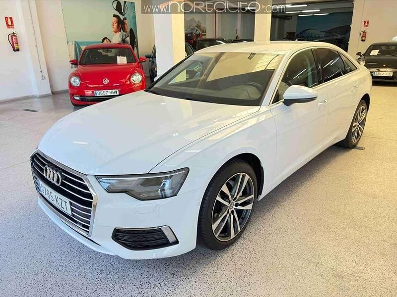 Usado Audi A6 Design 204 CV (150 kW) 2019 Blanco Berlina