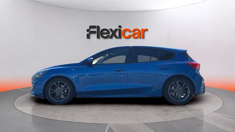Brugt Ford Focus ST-Line 125 HK (91 kW) 2021 Blå Sedan