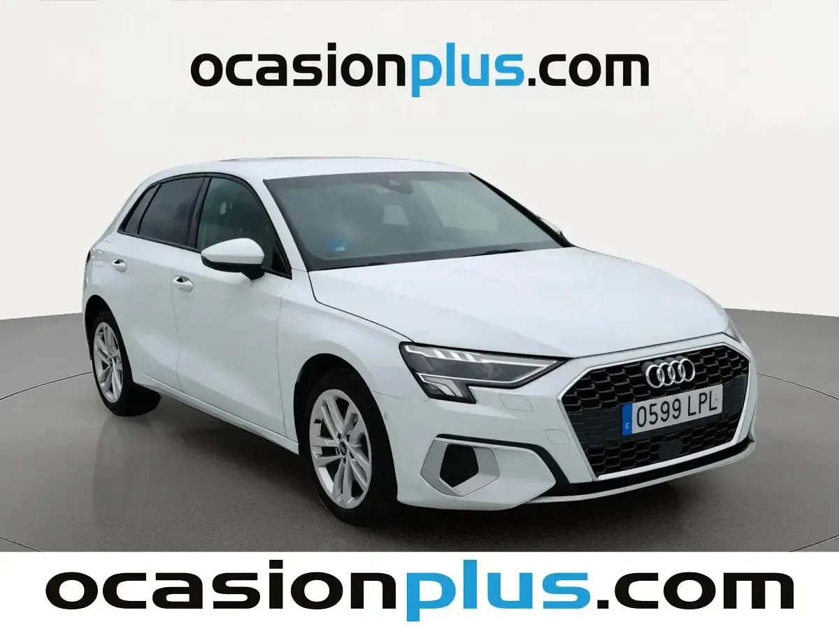 Usado Audi A3 e-tron Advanced Plus 204 CV (150 kW) 2021 Blanco Utilitario