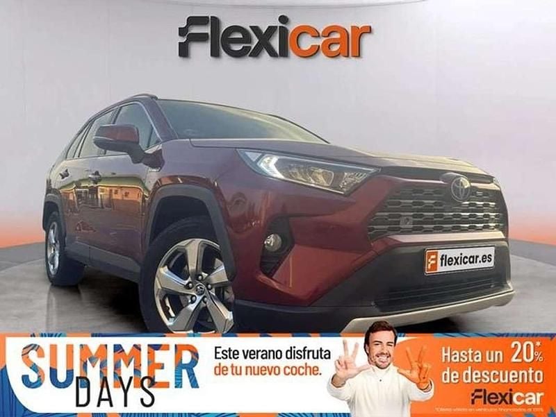 Rojo Usado 2019 Toyota RAV4 Hybrid Advance SUV | 23.890 € (Precio justo) - Imagen 1/4
