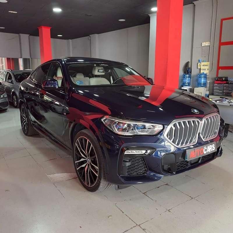 Azul Usado 2021 BMW X6 SUV | 48.000 € (Un poco caro) - Imagen 1/4