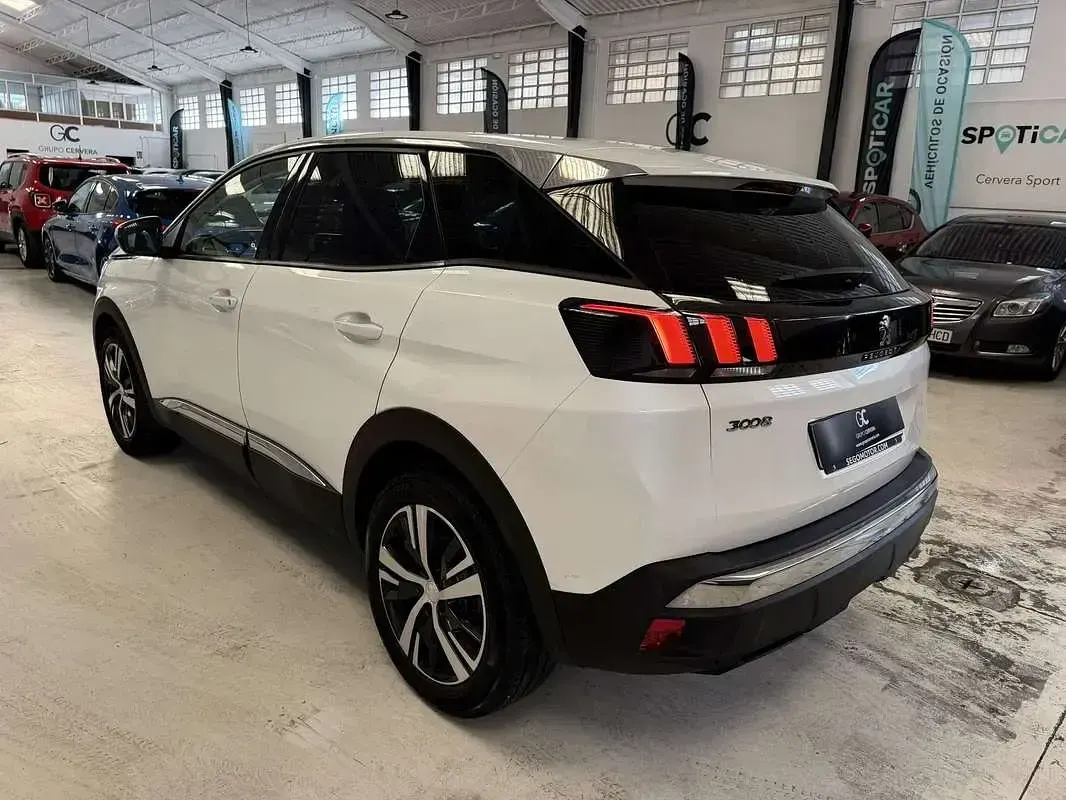 Brugt Peugeot 3008 Allure 131 HK (96 kW) 2021 Hvid SUV