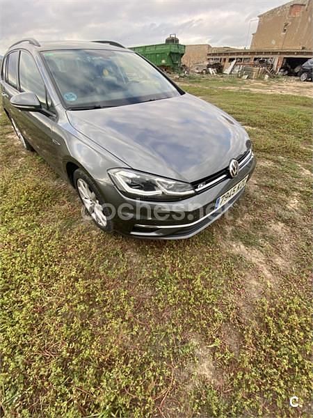 Usado VW Golf VII Advance 115 CV (84 kW) 2019 Gris / plata Familiar