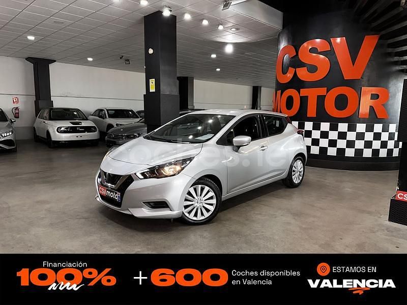 Gris / plata Usado 2022 Nissan Micra Tekna Berlina | 12.350 € (Precio justo) - Imagen 1/4