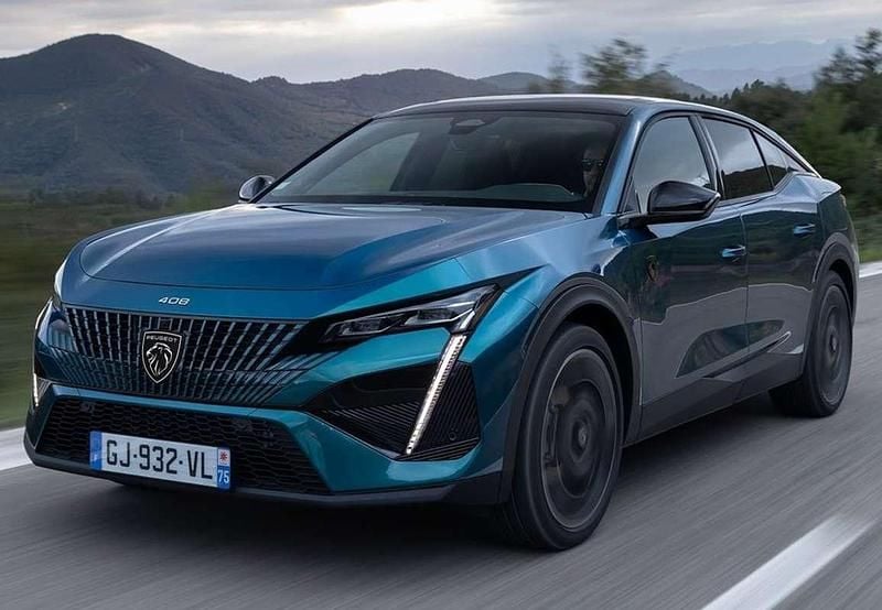 Usado Peugeot 408 GT 136 CV (100 kW) 2024 Azul SUV