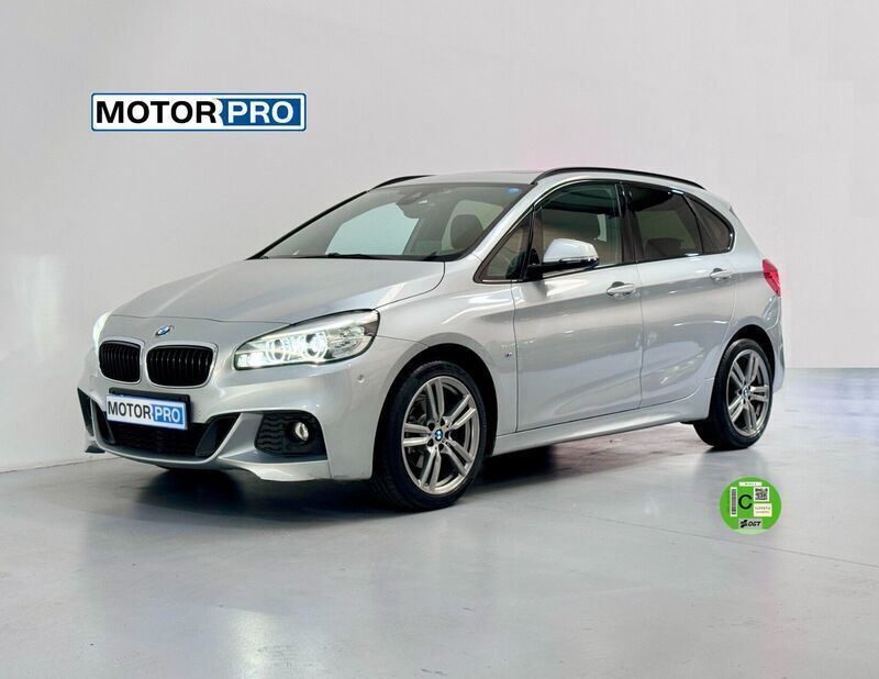 Gris Usado 2017 BMW 218 Active Tourer Monovolumen | 17.990 € (Caro) - Imagen 1/4