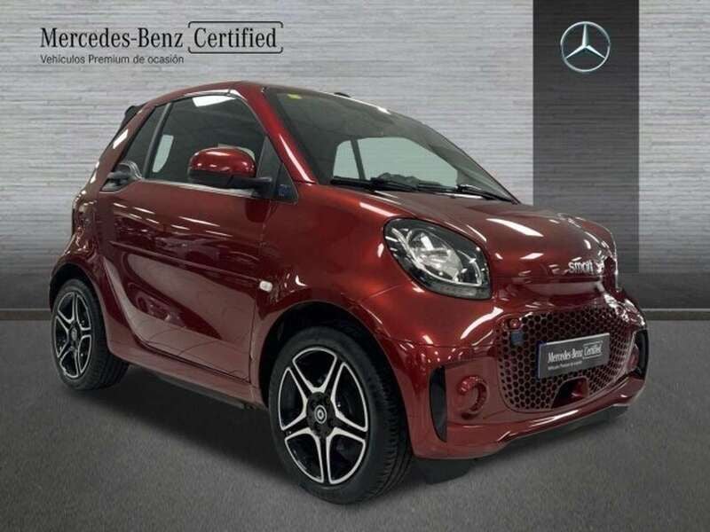 Usado Smart ForTwo Electric Drive Passion 60 kW (82 CV) 2020 Burdeos Descapotable