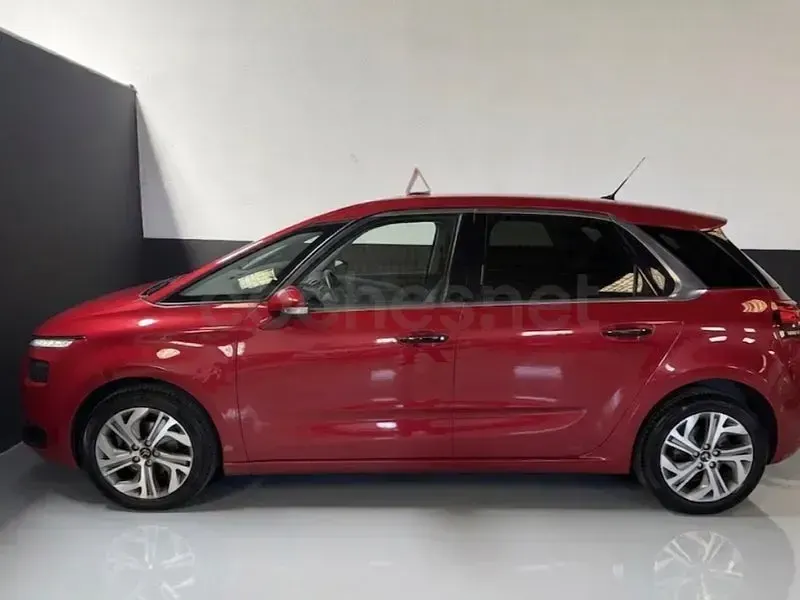 Usado Citroën C4 Picasso Intensive 115 CV (84 kW) 2014 Granate Monovolumen