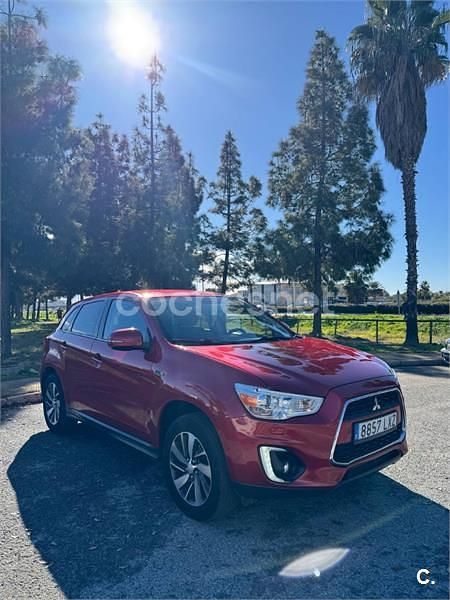 Brugt Mitsubishi ASX 150 HK (110 kW) 2016 Rød SUV