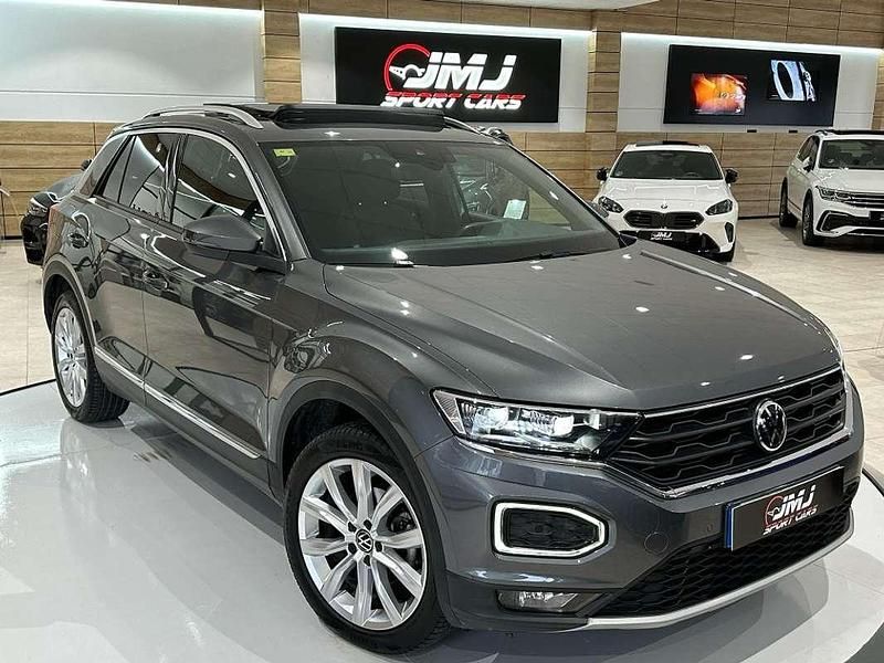 Usado VW T-Roc Sport 150 CV (110 kW) 2020 Gris SUV