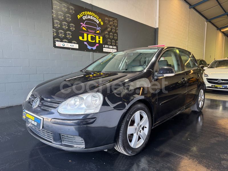 Negro Usado 2007 VW Golf V Sportline Berlina | 5999 € (Precio justo) - Imagen 1/4
