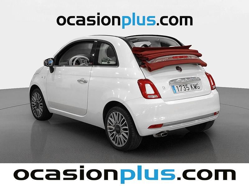 Usado Fiat 500 Lounge 69 CV (50 kW) 2018 Blanco Descapotable