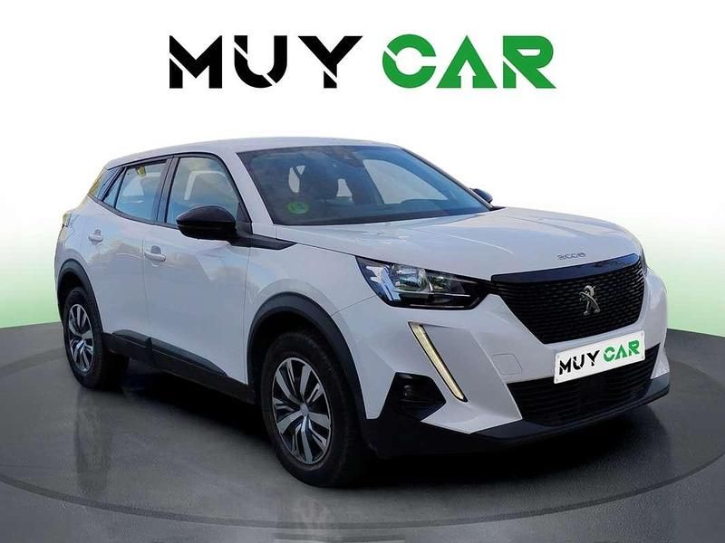 Blanco Usado 2022 Peugeot 2008 Active SUV | 14.490 € (Precio justo) - Imagen 1/4