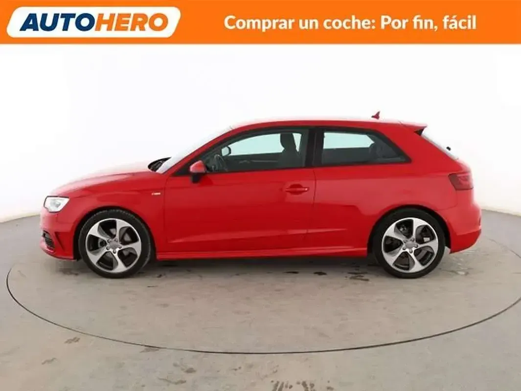 Używany Audi A3 S-Line 110 KM (80 kW) 2015 Czerwony Sedan/Limuzyna