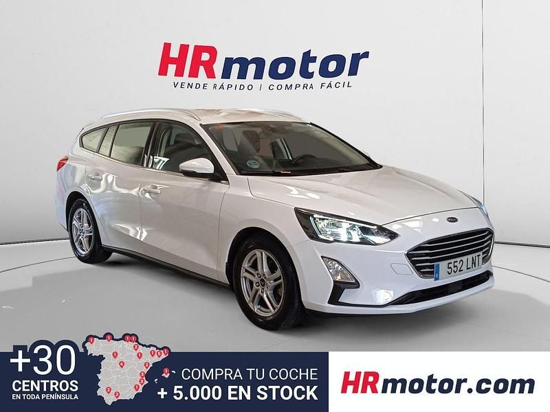 Blanco Usado 2021 Ford Focus Trend+ Berlina | 13.490 € (Precio justo) - Imagen 1/4