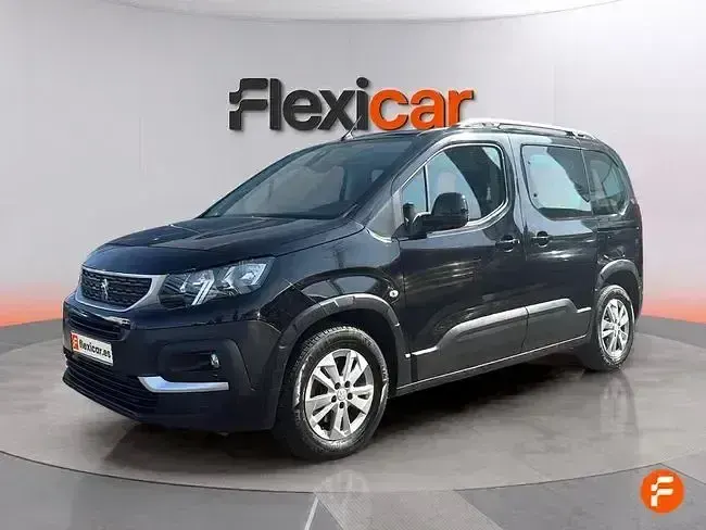 Usado Peugeot Rifter Allure 130 CV (95 kW) 2020 Negro Monovolumen