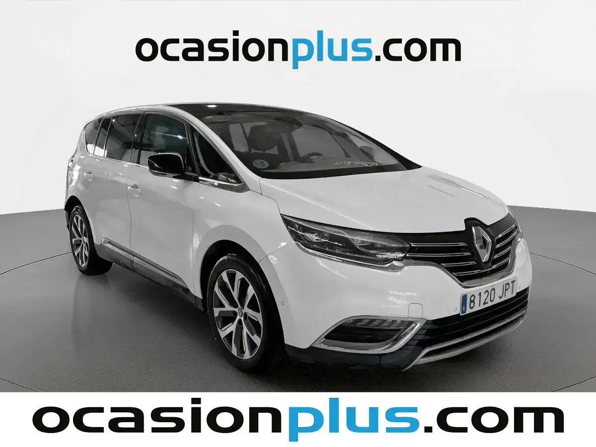 Usado Renault Espace Zen 160 CV (117 kW) 2016 Blanco Monovolumen