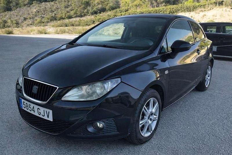 Usado Seat Ibiza Sport 101 CV (74 kW) 2009 Negro Berlina