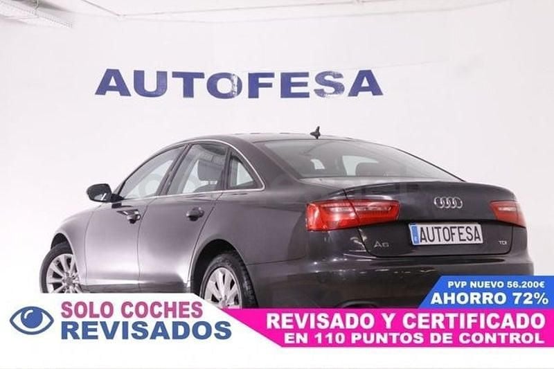 Usado Audi A6 Advanced 177 CV (130 kW) 2014 Negro Berlina