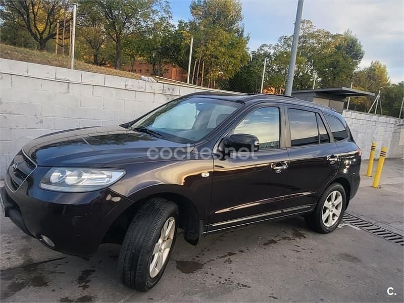 Usado Hyundai Santa Fe Style 155 CV (114 kW) 2008 Granate SUV