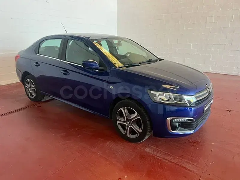 Usado Citroën C-Elysee I PureTech 82 CV (60 kW) 2018 Azul Berlina