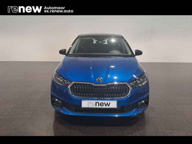 Usado Skoda Fabia Style 110 CV (80 kW) 2024 Azul Berlina