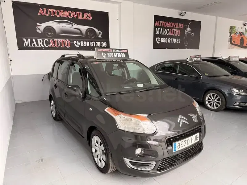 Usado Citroën C3 Picasso Exclusive 120 CV (88 kW) 2012 Negro Monovolumen