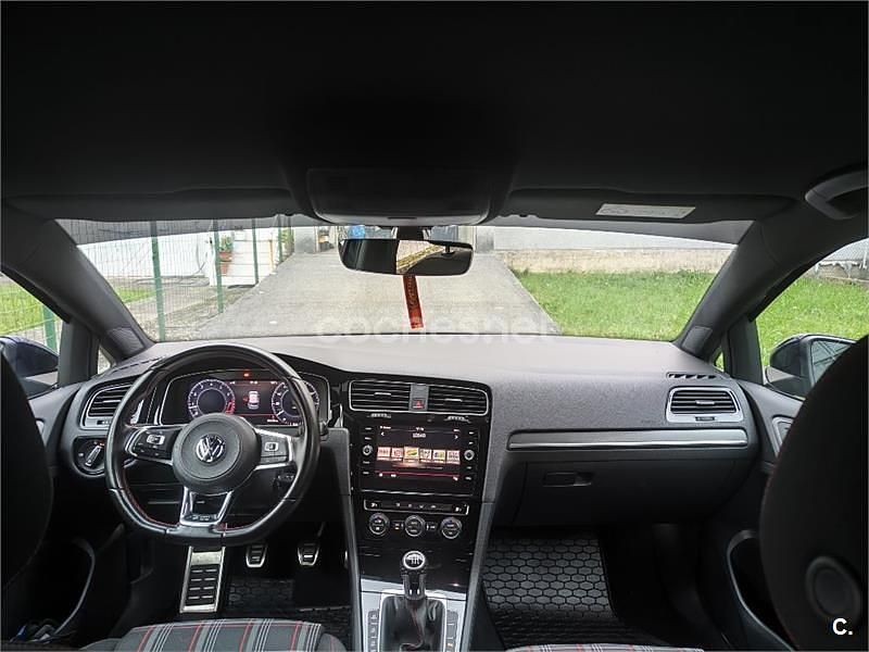Usado VW Golf VII GTI 230 CV (169 kW) 2017 Azul Berlina