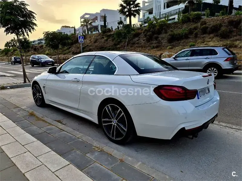 Usado BMW 420 Sport Line 190 CV (139 kW) 2020 Blanco Descapotable