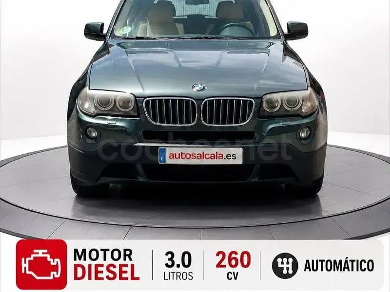 Usado BMW X3 218 CV (160 kW) 2007 Verde SUV