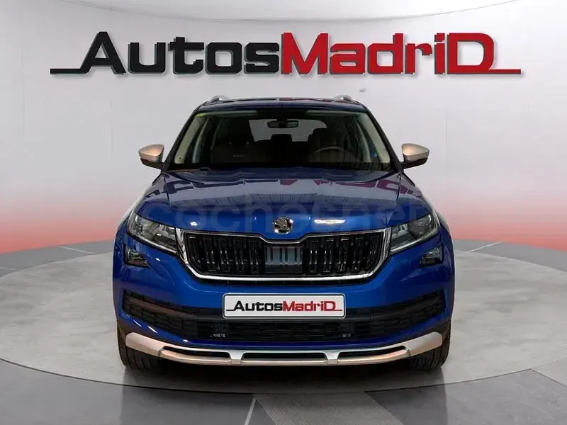 Usado Skoda Kodiaq 200 CV (147 kW) 2020 Azul SUV