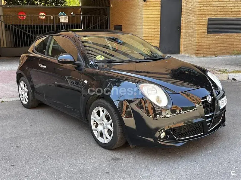 Usado Alfa Romeo MiTo Progression 95 CV (69 kW) 2009 Negro Utilitario