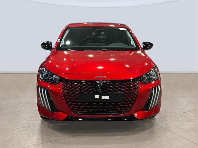 Usado Peugeot 208 Allure 101 CV (74 kW) 2024 Rojo elixir Utilitario
