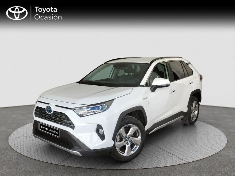 Blanco Usado 2020 Toyota RAV4 Hybrid Luxury SUV | 36.400 € (Caro) - Imagen 1/4
