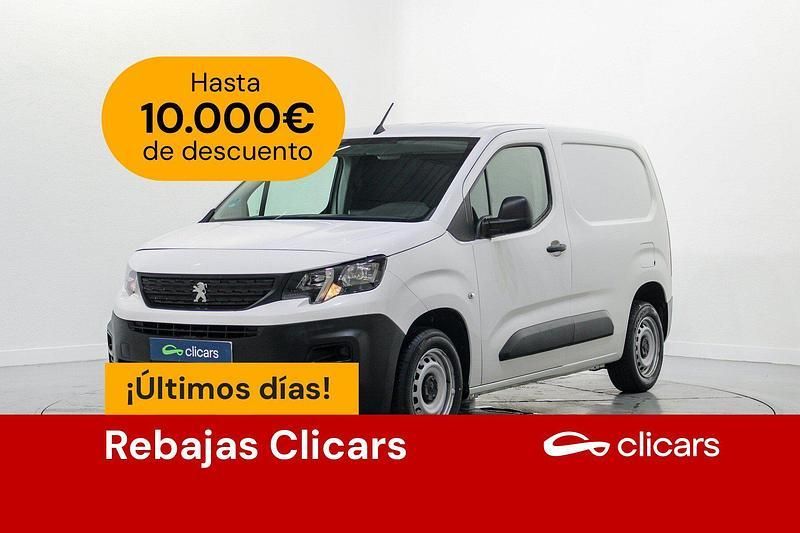 Blanco Usado 2021 Peugeot Partner S Monovolumen | 11.990 € (Un poco caro) - Imagen 1/4