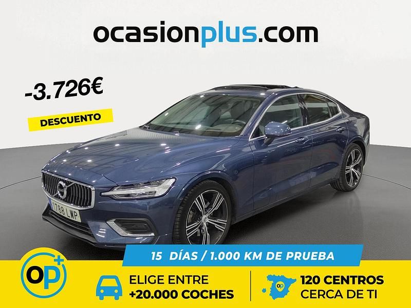 Azul Usado 2022 Volvo S60 Inscription Berlina | 29.390 € - Imagen 1/4