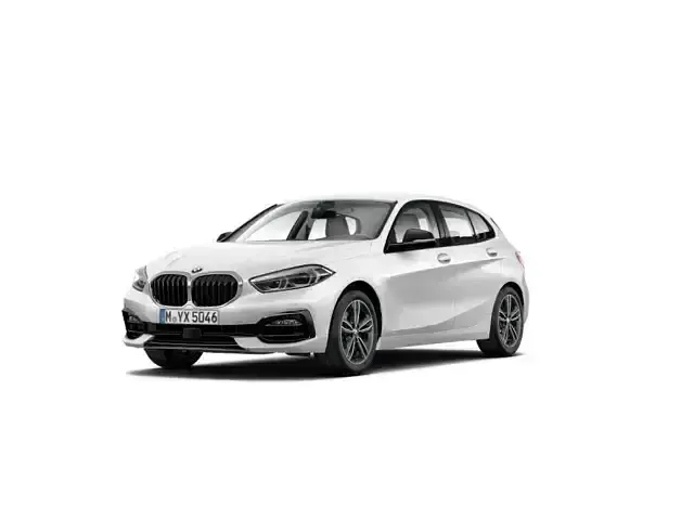 Begagnad BMW 118 Shadowline 150 HK (110 kW) 2021 Vit Halvkombi
