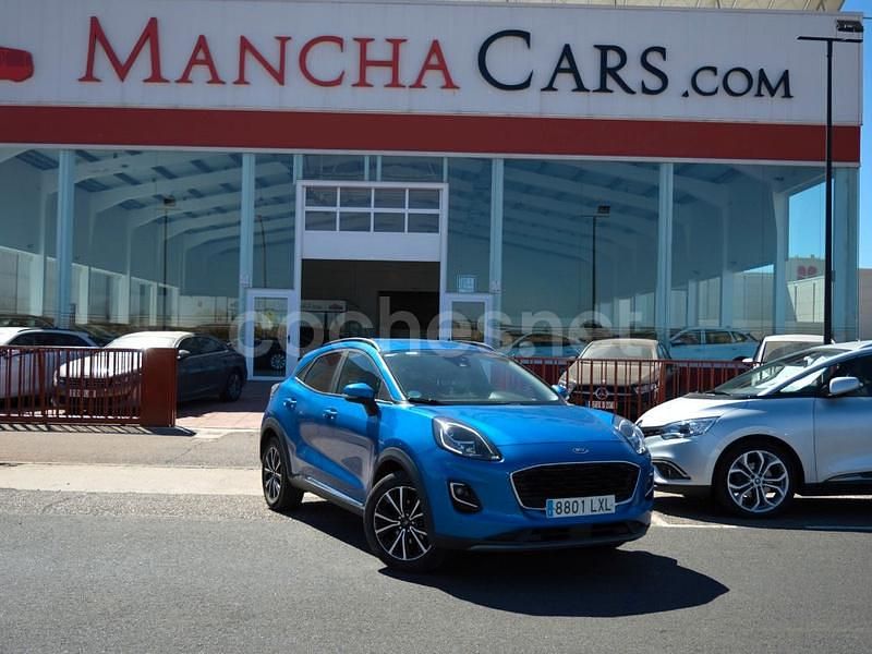 Azul Usado 2022 Ford Puma Titanium SUV | 15.490 € (Precio justo) - Imagen 1/4