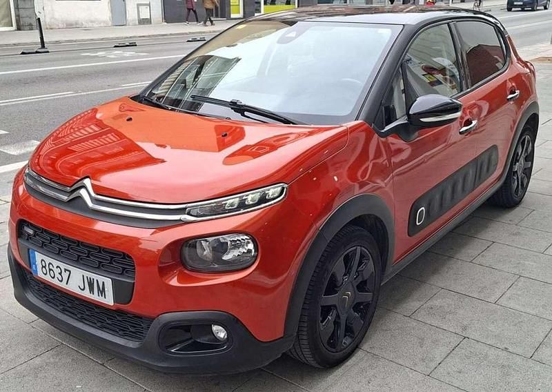 Usado Citroën C3 PureTech 110 CV (80 kW) 2017 Naranja Utilitario