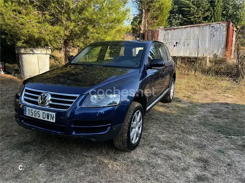 Usado VW Touareg 225 CV (165 kW) 2006 Azul SUV