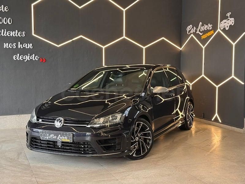Usado VW Golf VII R 300 CV (220 kW) 2015 Negro Berlina