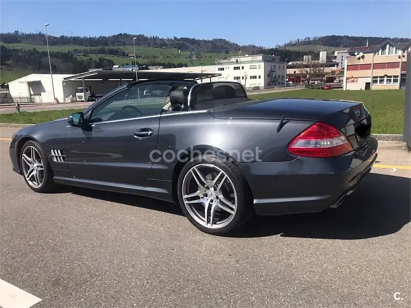 Usado Mercedes SL350 315 CV (231 kW) 2011 Gris / plata Descapotable