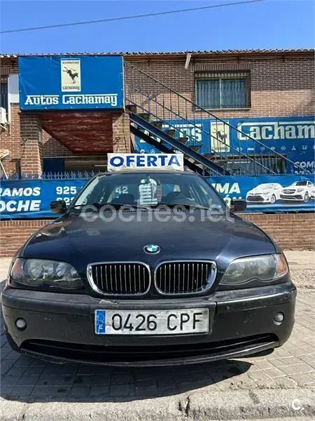 Usado BMW 320 150 CV (110 kW) 2003 Azul Berlina