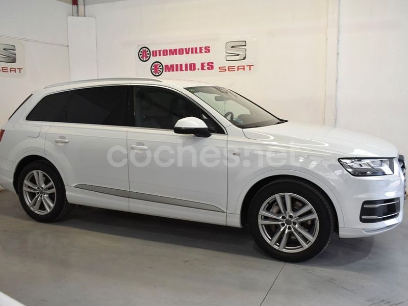 Usado Audi Q7 S-Line 272 CV (200 kW) 2017 Blanco SUV