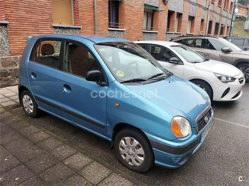 Usado Hyundai Atos GLS 55 CV (40 kW) 2003 Azul Utilitario