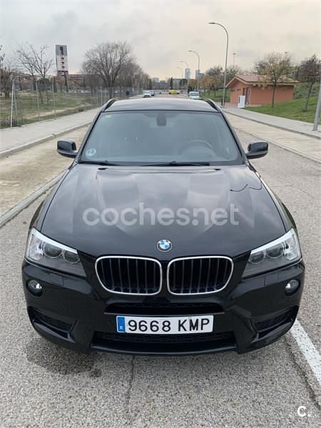 Käytetty BMW X3 177 HP (130 kW) 2012 Musta Katumaasturi