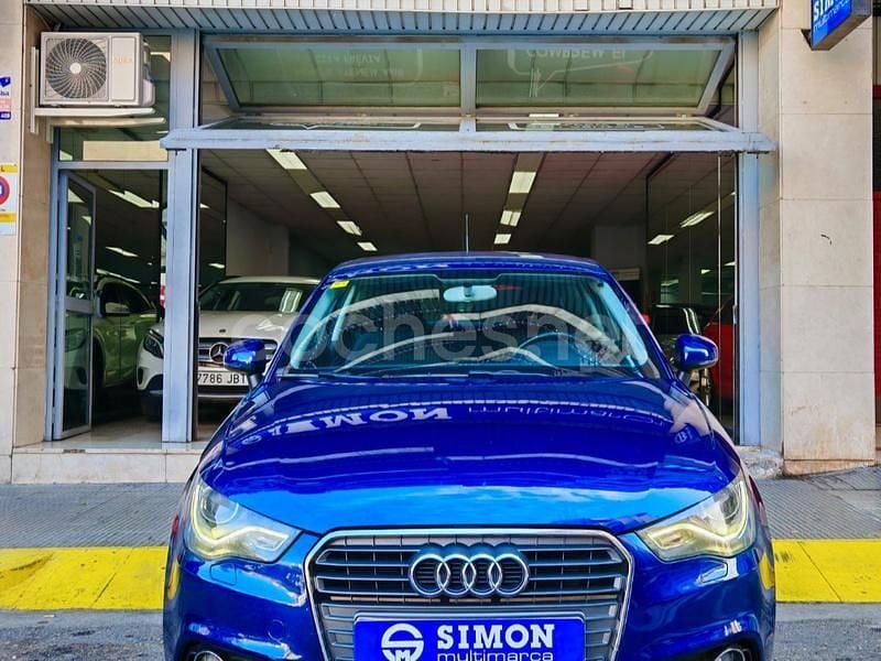Usado Audi A1 Ambition 86 CV (63 kW) 2010 Azul Berlina